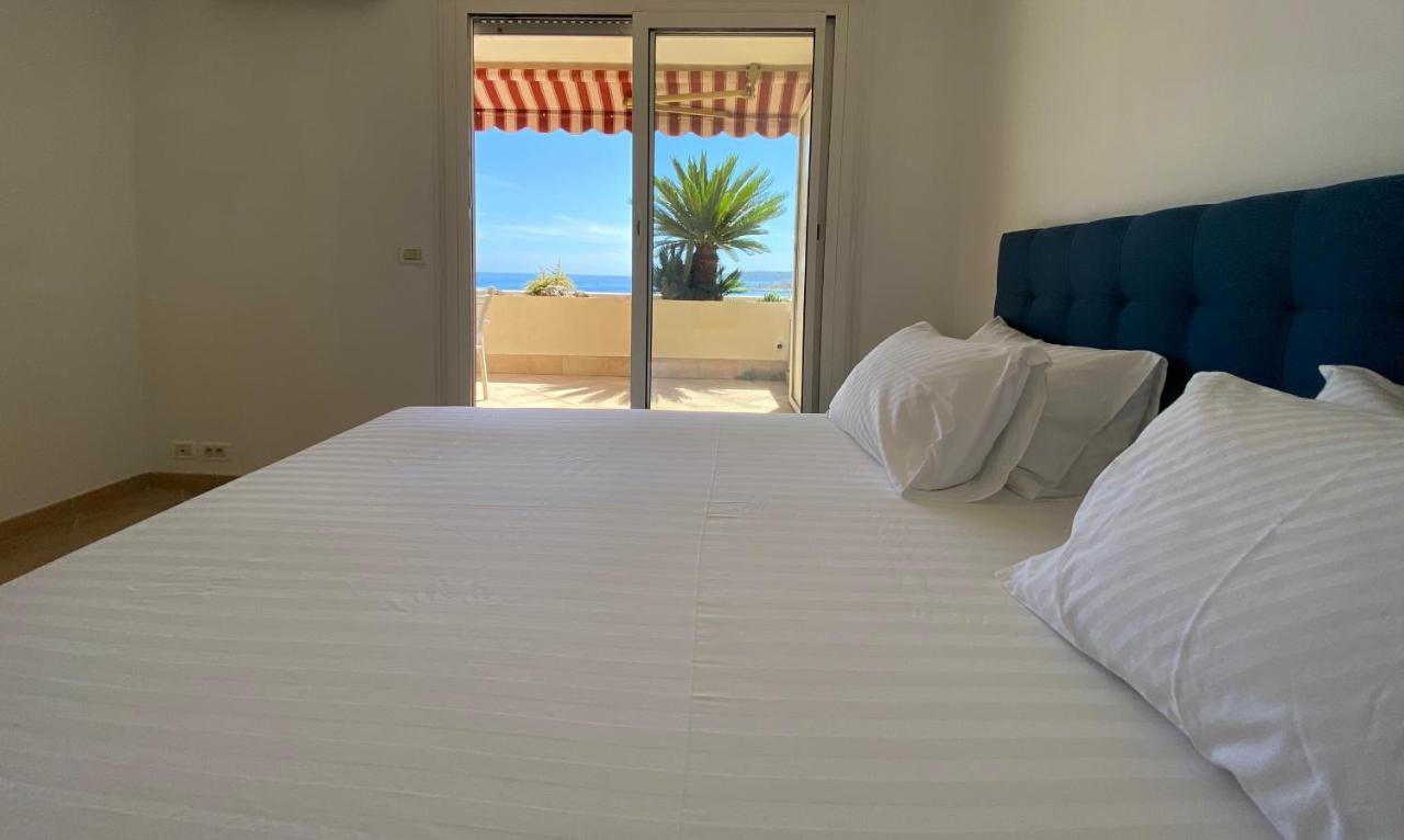 شقة Mansfield Vue Carte Postale Terrasse Piscine Calme Port A 200M A Pied مينتون المظهر الخارجي الصورة
